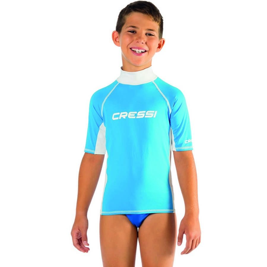 Cressi Rash Guard Junior Boy Kısa Kollu T-Shirt