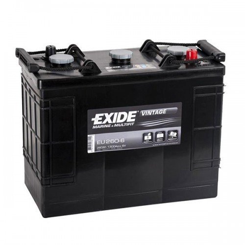 EXIDE VINTAGE 6V 260AH MARİN AKÜ (START)