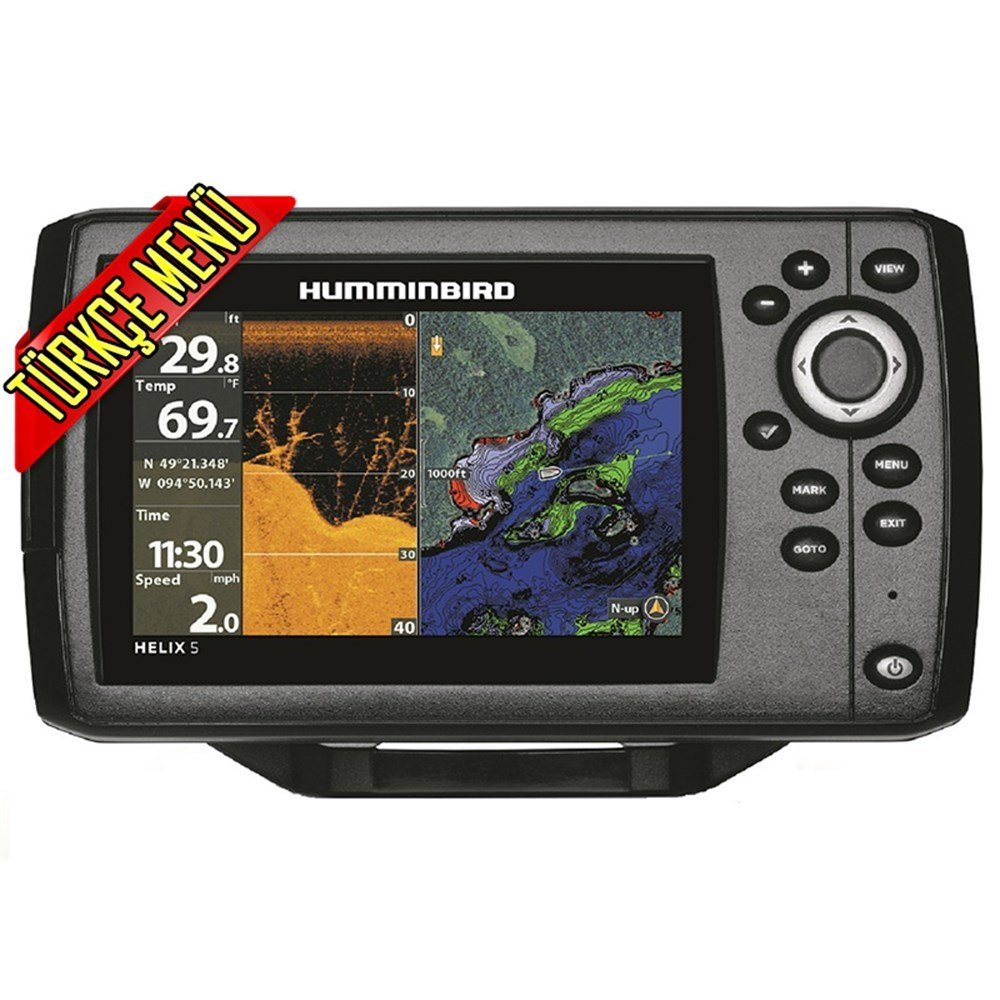 HUMMINBIRD HELIX 5 DI GPS+BALIK BULUCU+DOWN IMAGNG