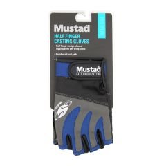 Mustad Yarım Parmak Casting Balıkçı Eldiveni