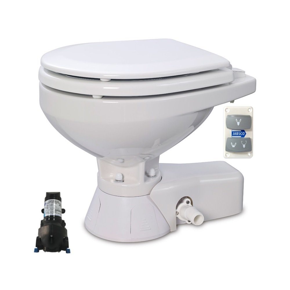 JABSCO WC ELEKTRİKLİ 24V KÜÇÜK TAŞ PARMAX BESLEMELİ