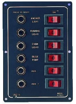 Sigorta Paneli Altılı Dikey 165x115mm