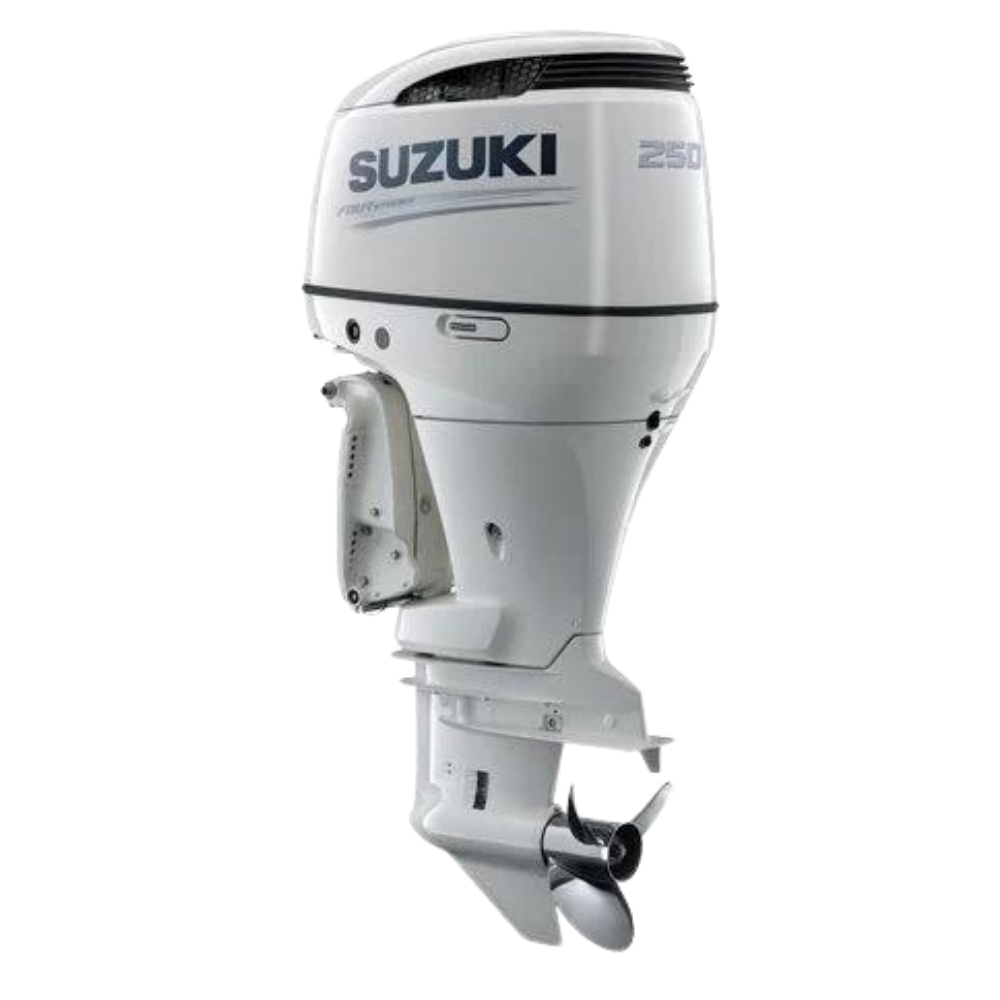 Suzuki 250HP Dıştan Takma Deniz Motoru Beyaz