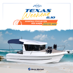 DarekCo Texas 610 Weekend Tekne ve Dıştan Takma Motor