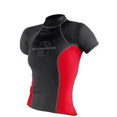 SCUBAPRO İÇLİK 1 mm LYCRA BAYAN BLACK-RED XS