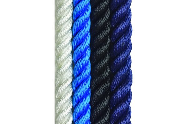 3 KOLLU YÜZEN TWIST HALAT 28MM BEYAZ