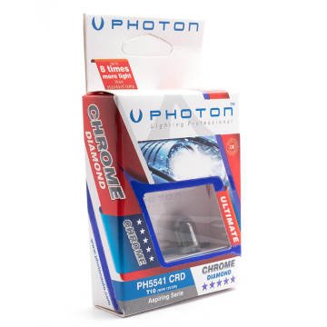 Photon W5W CHROME 12V Diamond Vision