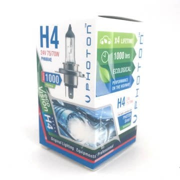 Photon H4 24V 75/70W ECO +%30 Fazla Işık