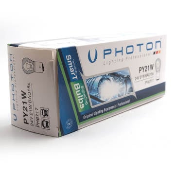 Photon PY21W 24V 93 Amber Şaş