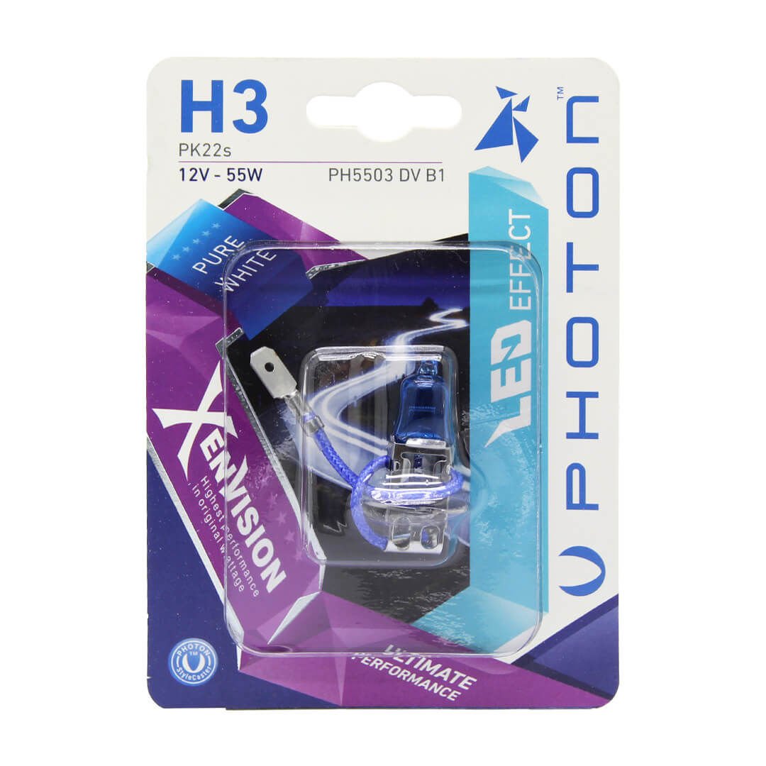 Photon H3 12V 55W Xen Vision Blister