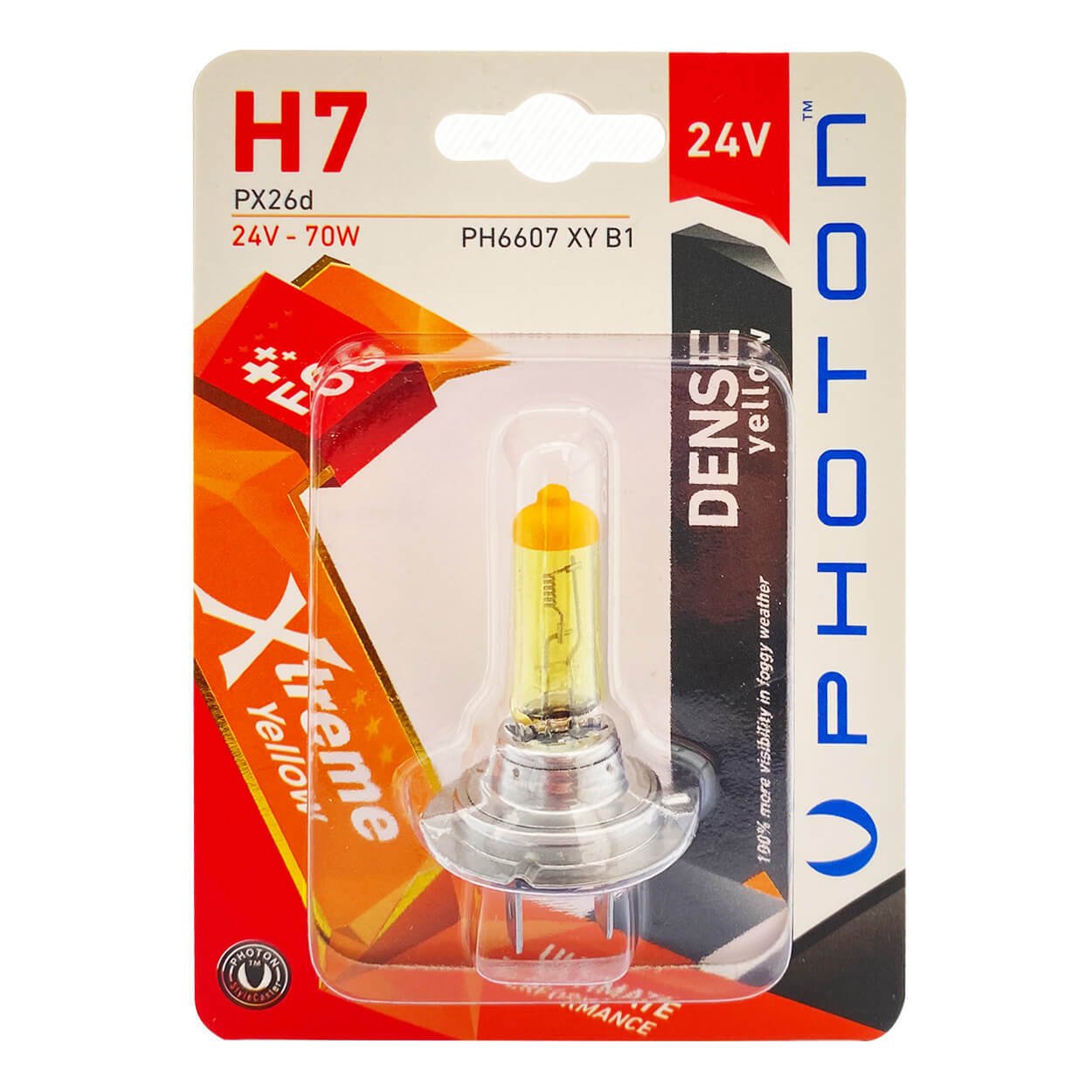 Photon H7 24V Xtreme Yellow Blister