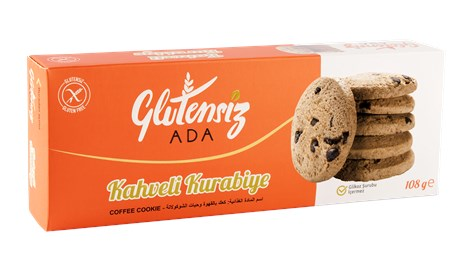 Glutensiz Ada Kahveli Kurabiye 108 gr