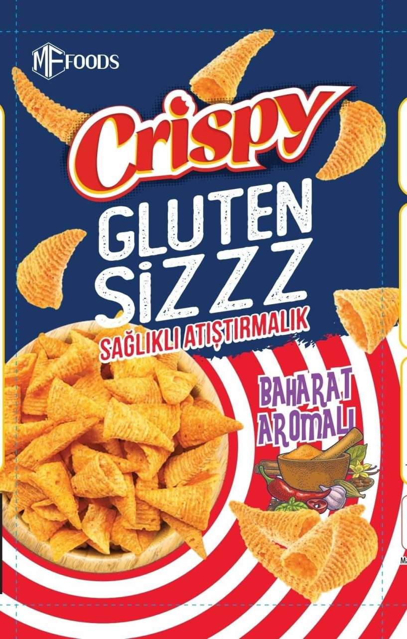 Glutensiz Crıspy Cips Baharat Aromalı 80 gr