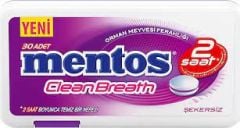Mentos Clean Breath 2 Saat Orman Meyveli 21 gr
