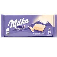 Milka Glutensiz Beyaz Çikolata 80 gr
