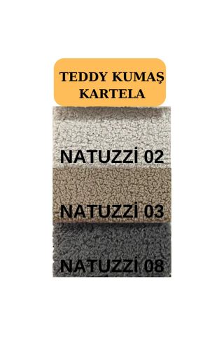 Asedia Salvador Naturel Teddy Krem Sallanan Sandalye Dinlenme Koltuğu