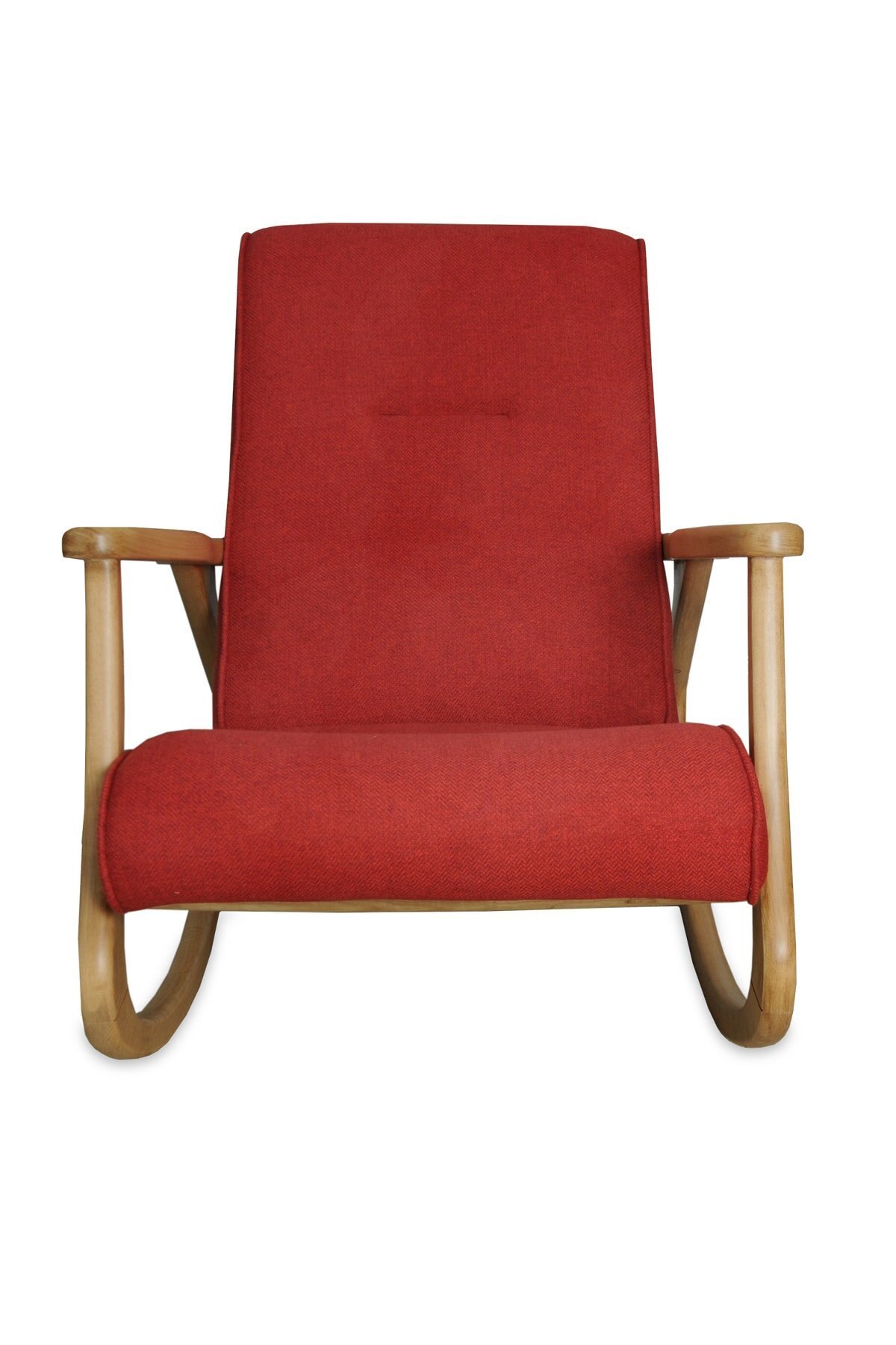 Asedia Ekol Naturel Kırmızı Renk Sallanan Sandalye