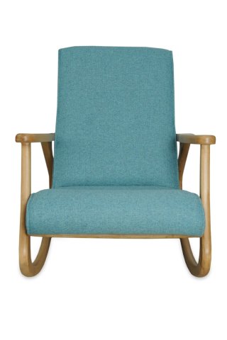 Asedia Ekol Naturel Mavi Renk Sallanan Sandalye