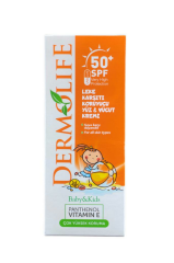 Dermolife Bebek ve Çocuklar için SPF50+ Leke Karşıtı Koruyucu Yüz ve Vücut  Güneş Kremi 100 ml