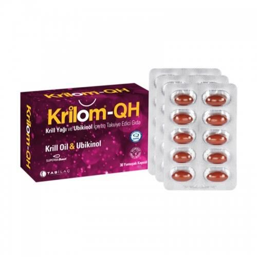 Krilom-QH Krill Oil Ubikinol 30 Yumuşak Kapsül