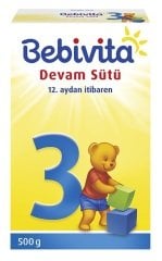 Bebivita 3 Numara Devam Sütü 500 gr