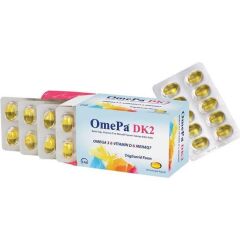 OmePa DK2 Omega 3 Vitamin D ve MK-7 50 Kapsül