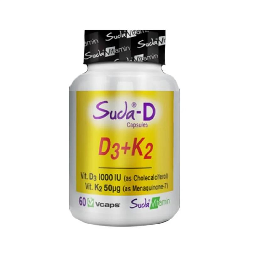 Suda Vitamin D3 K2 60 Kapsül