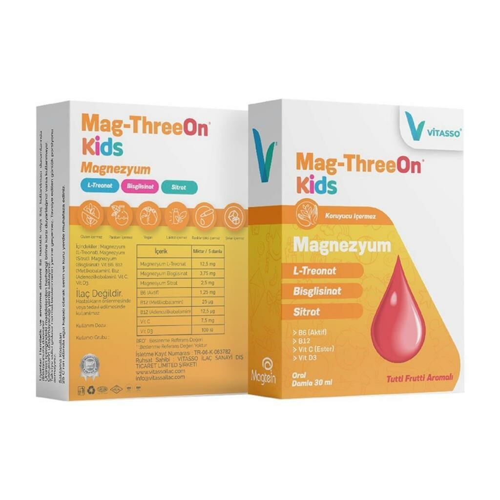 Mag-Threeon Kids Oral Damla 30 ml