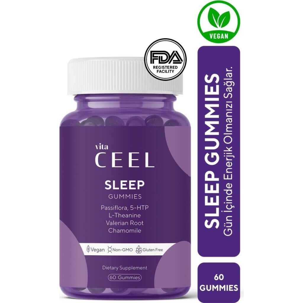 Vita Ceel Sleep Vegan Gummies 60 Tablet