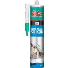 AKFIX 100E GENEL AMAÇLI SİLİKON-BEYAZ 280ML