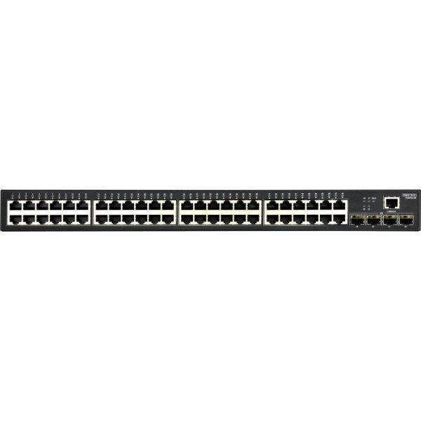 ECS4120-52T - 24 port 10/100/1000T + 4 port 10G SFP+ Uplink L2+ Yönetilebilir Switch
