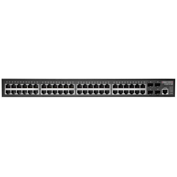 ECS4110-52P - 48 port 10/100/1000 PoE + 4 port Gigabit SFP Uplink L2+ Yönetilebilir Switch
