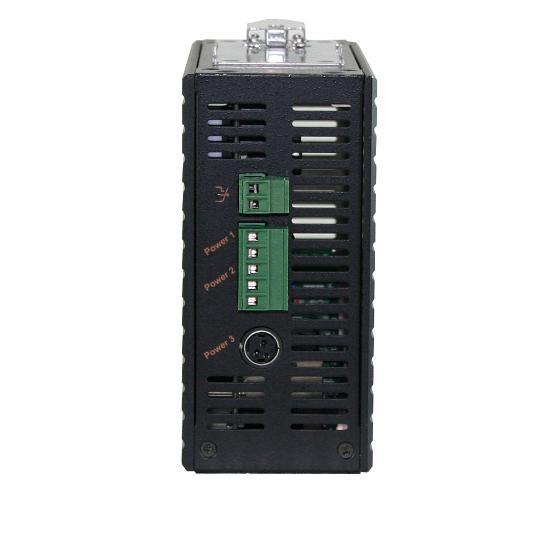 EX47042-H0B - 4 port 10/100TX + 2 Port 100 FX SM Yönetilemez Endüstriyel Switch