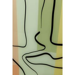 Art Face Pastell Cam Resim 100x100cm