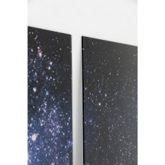 Triptychon Man in Space Tablo 240x160 cm