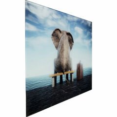 Elephant Journey Cam Resim 60x40cm