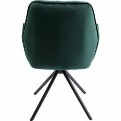 Armrest Mila Yeşil Çelik Sandalye
