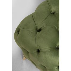 Sofa Bellissima 3-Seater Velvet Green 240cm