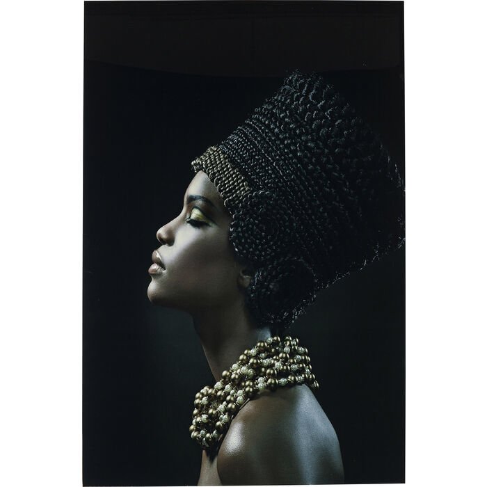 Royal Headdress Profile Cam Resim 100x150cm