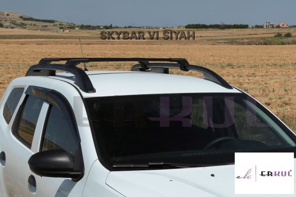 PEUGEOT-PARTNER VAN 2019 Üzeri Ara Atkı Skybar V1 Siyah