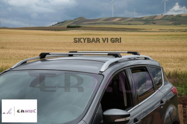 MERCEDES-GLS 2020 üzeri Ara Atkı Skybar V1 Gri
