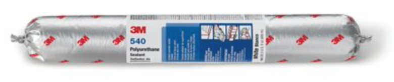 3M 540 Poliüretan Mastik Beyaz 600ml 1 Koli / 12 Adet