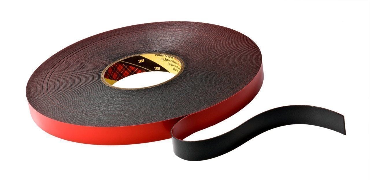 3M 5952F VHB™ Çift Taraflı Akrilik Bant Siyah 20mm*33mt