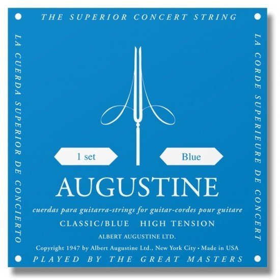 Augustine Classic Blue High Ten. Klasik Gitar Teli