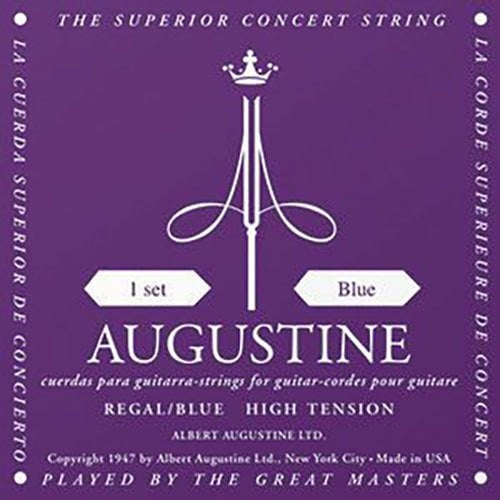 Augustine Regal Blue High Ten. Klasik Gitar Teli
