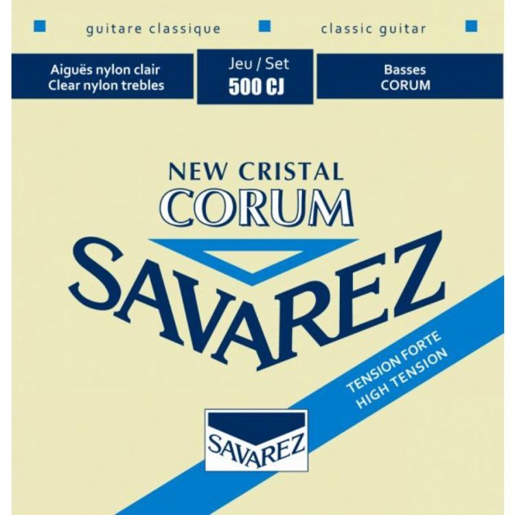 Savarez 500CJ Corum Crystal Blue Forte Tansiyon Klasik Gitar Teli