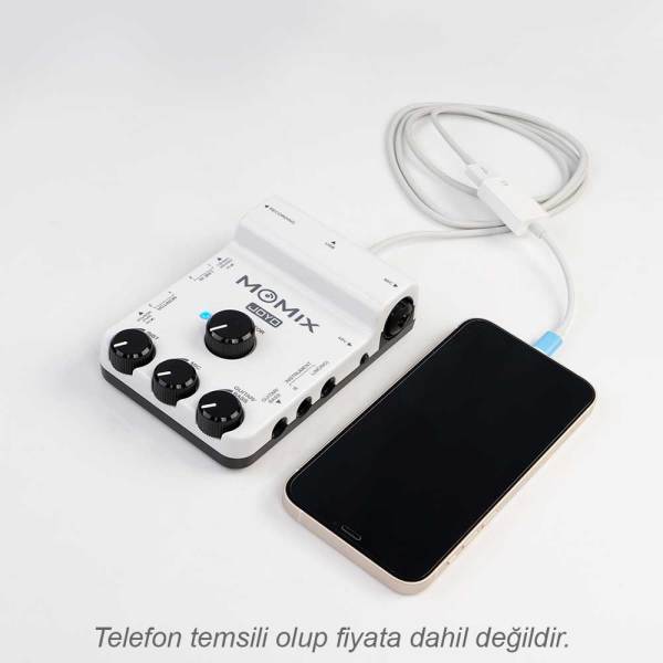 Joyo MOMIX Audio Interface (Canlı Yayın Mobil Mixer)