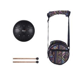 Himalaya Blessing BQ55MBK 14cm Steel Tongue Drum