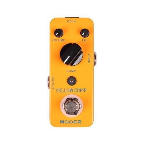 Mooer MCS2 Yellow Comp Compressor Pedalı