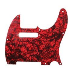 Dandrea DPPTLRDP Telecaster Tipi Pickguard Red Pearl